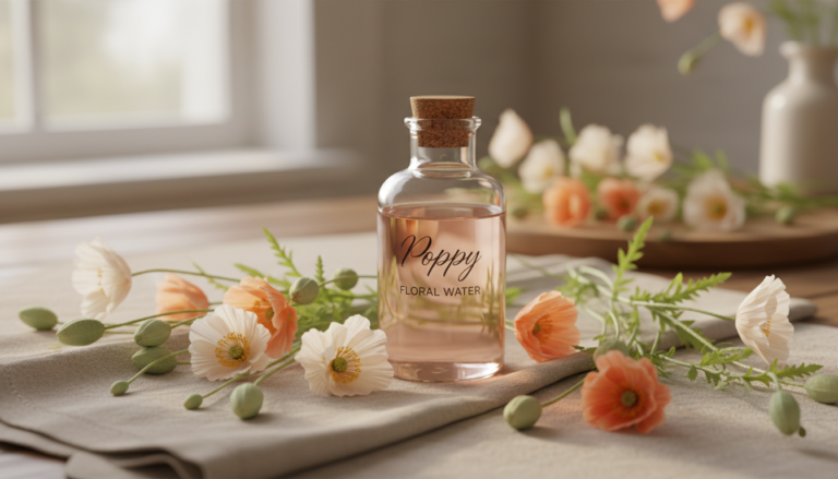 découvrez l'eau florale de coquelicot bio, idéale pour apaiser et rafraîchir les peaux sensibles et fragiles tout en respectant leur équilibre naturel.