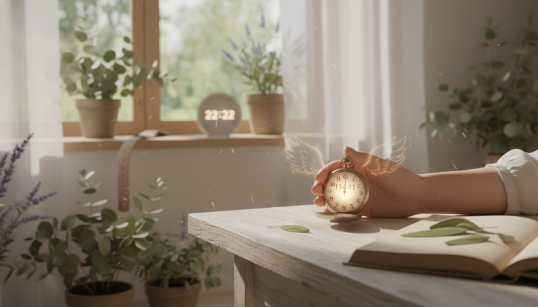 découvrez la signification spirituelle des heures miroirs de 00h00 à 23h23 et les messages que les anges vous transmettent à travers ces synchronicités lumineuses.
