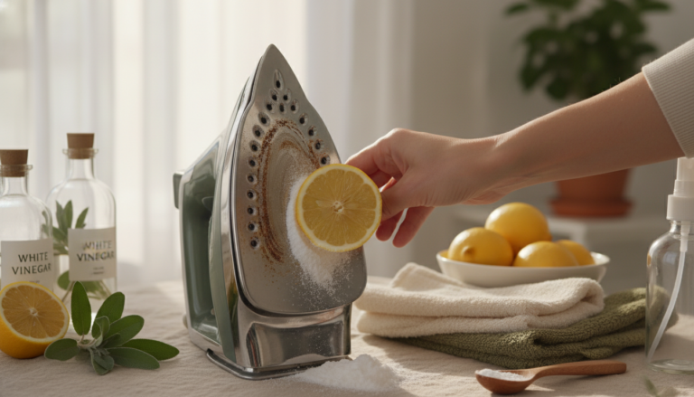 découvrez 5 astuces naturelles efficaces pour nettoyer et détartrer la semelle de votre fer à repasser, afin de prolonger sa durée de vie et assurer un repassage impeccable.