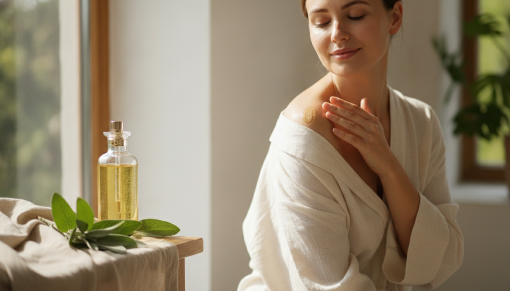 découvrez comment sublimer et nourrir votre corps avec nos conseils sur l'huile sèche et l'huile pailletée, pour une peau éclatante et délicatement parfumée.