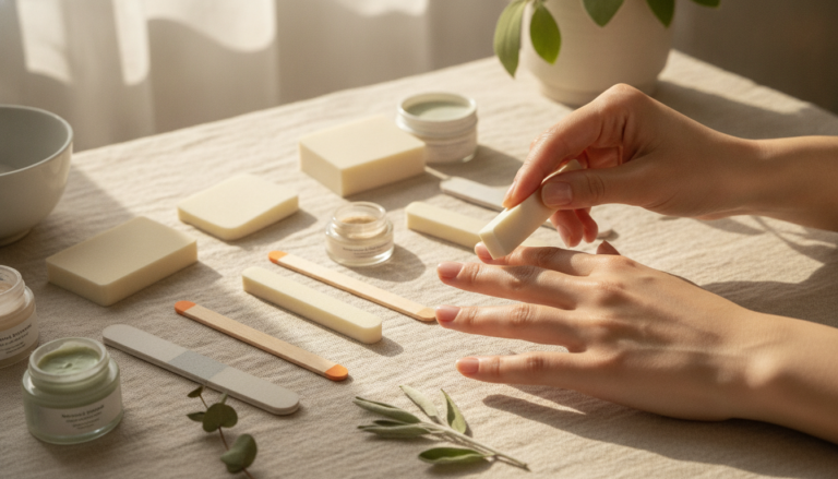 découvrez notre guide complet du kit manucure japonaise pour obtenir des ongles naturels, éclatants et en pleine santé. apprenez toutes les étapes pour une manucure parfaite à la maison.