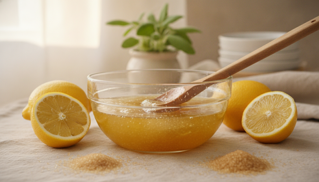 découvrez notre recette facile de cire orientale maison au sucre et citron pour une épilation naturelle et efficace. suivez notre guide pas à pas pour préparer votre cire à la maison.